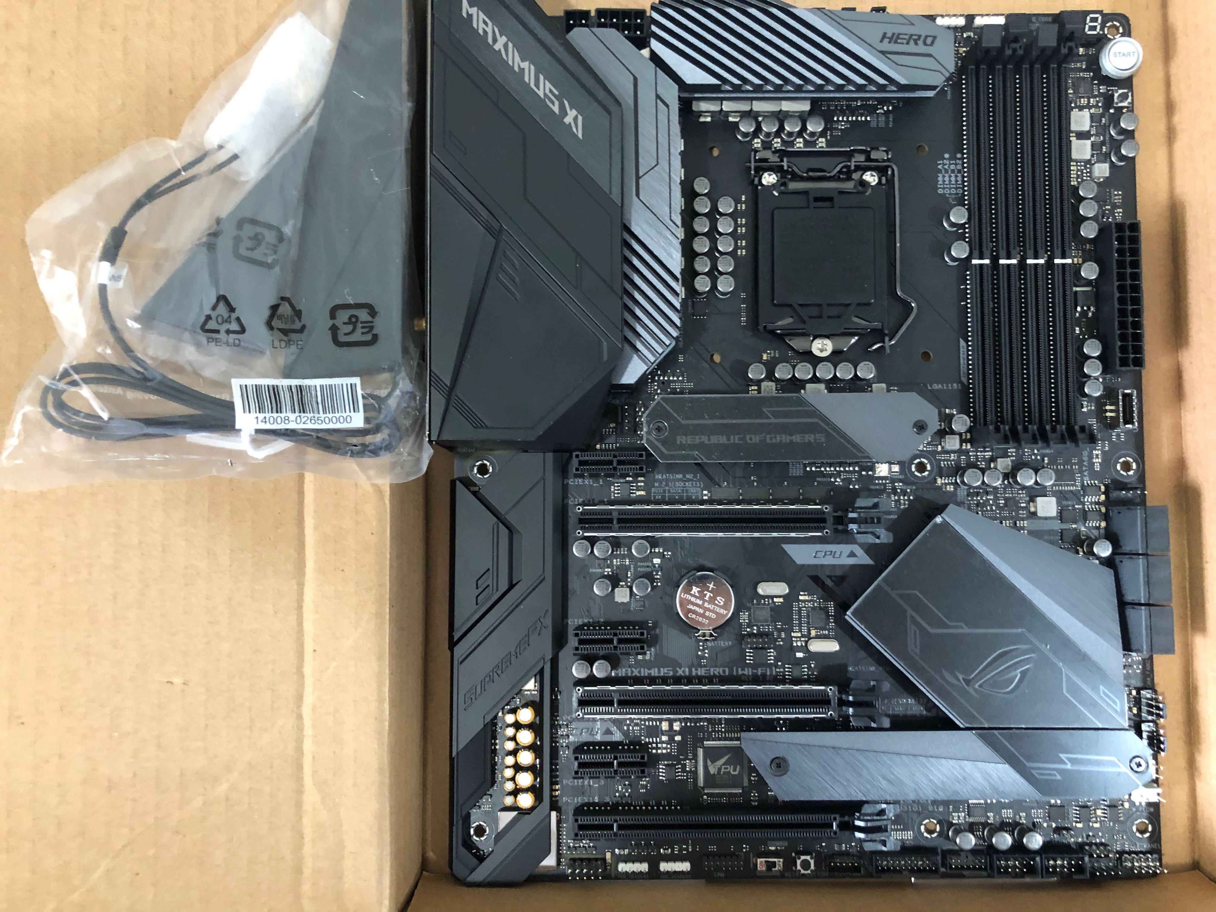 Scheda Madre ASUS ROG Maximus X Hero (WI-FI AC) – Intel Z370, Socket 1151, DDR4 - Foto 2
