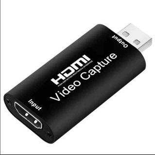 📺Audio Video Capture Cards HDMI to USB 2.0 1080P 4K Record Via DSLR Camcorder Action Cam for High Definition Acquisition