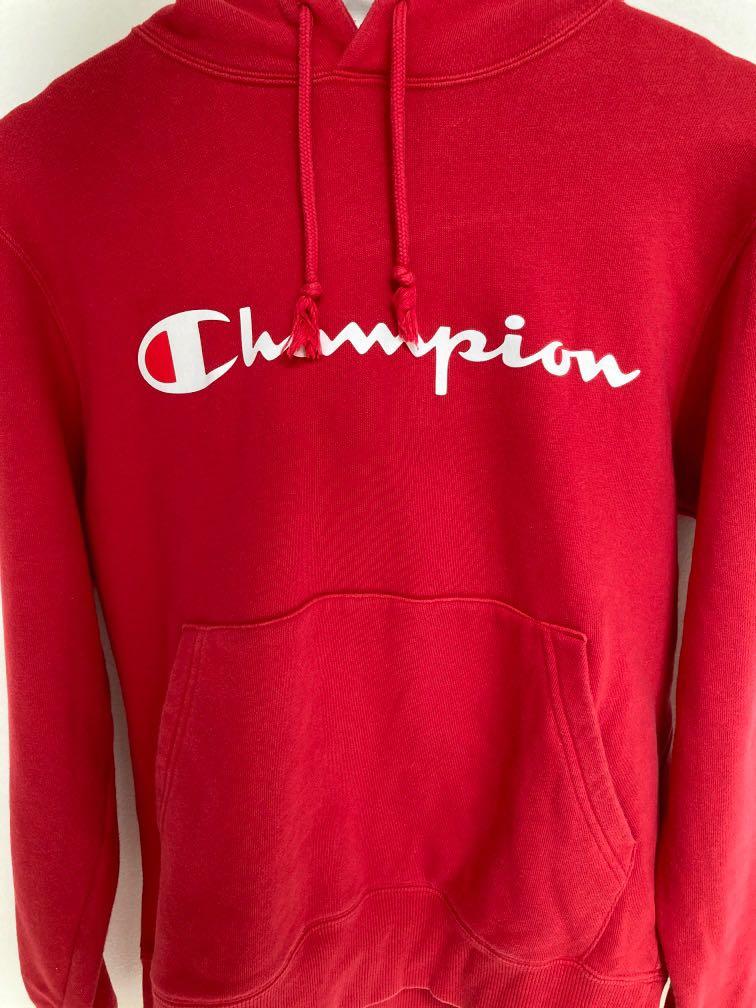 Champion sweater red 65 2025