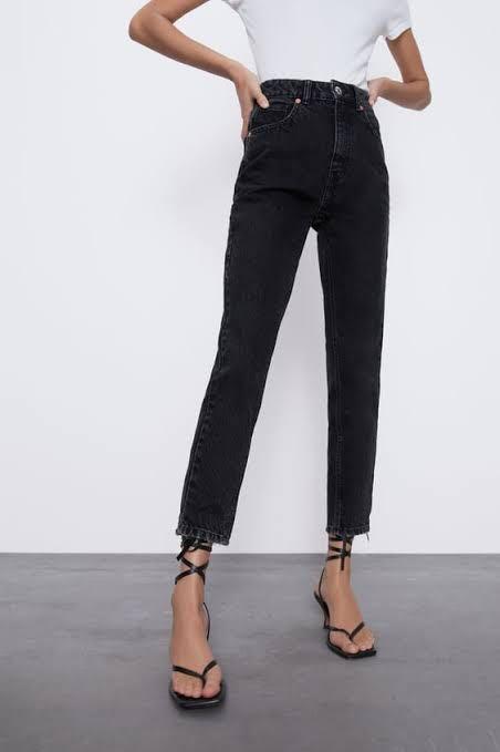 classic mom fit zara