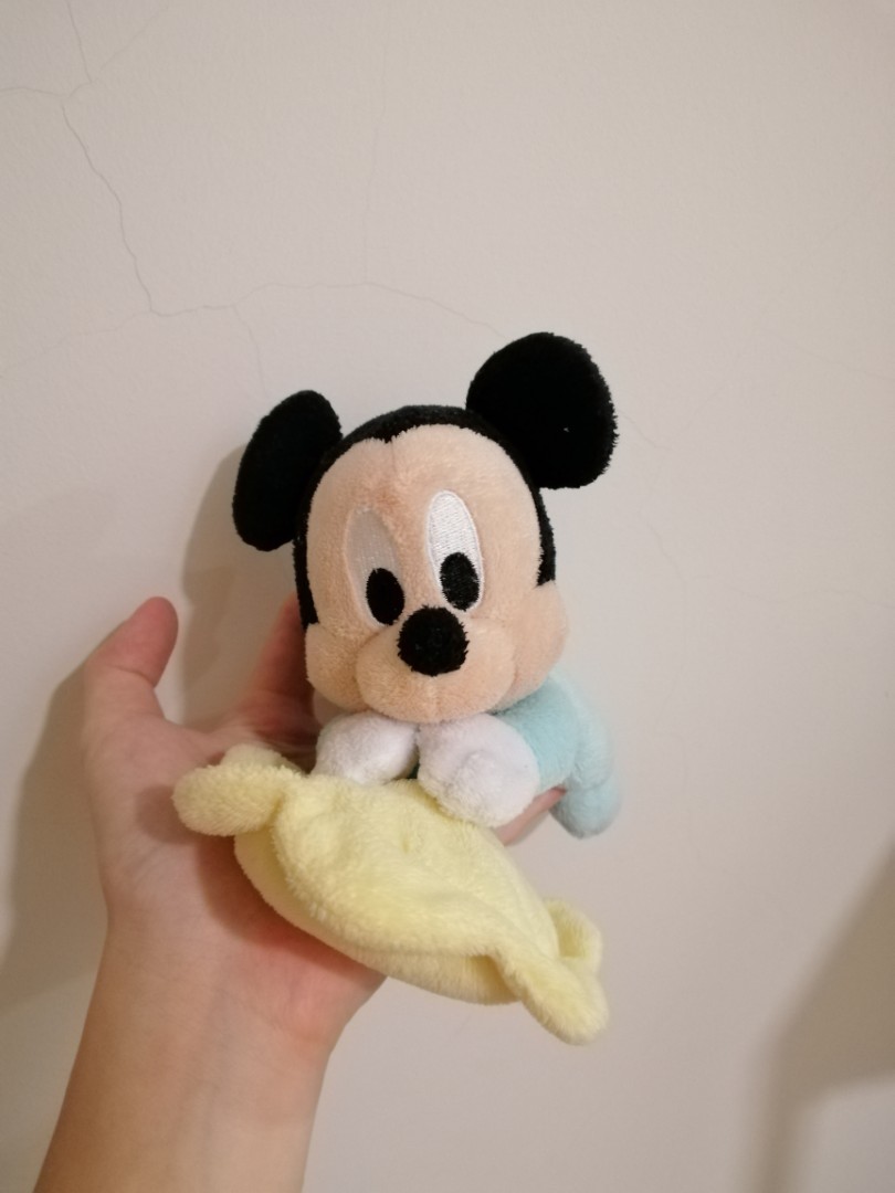 Baby Mickey Mouse Plush Toy Toys Games Stuffed Toys On Carousell