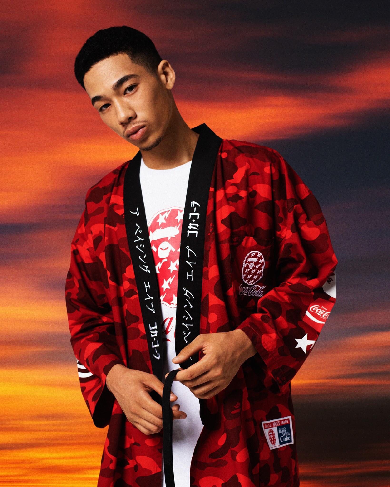 Bape kimono shirt shop