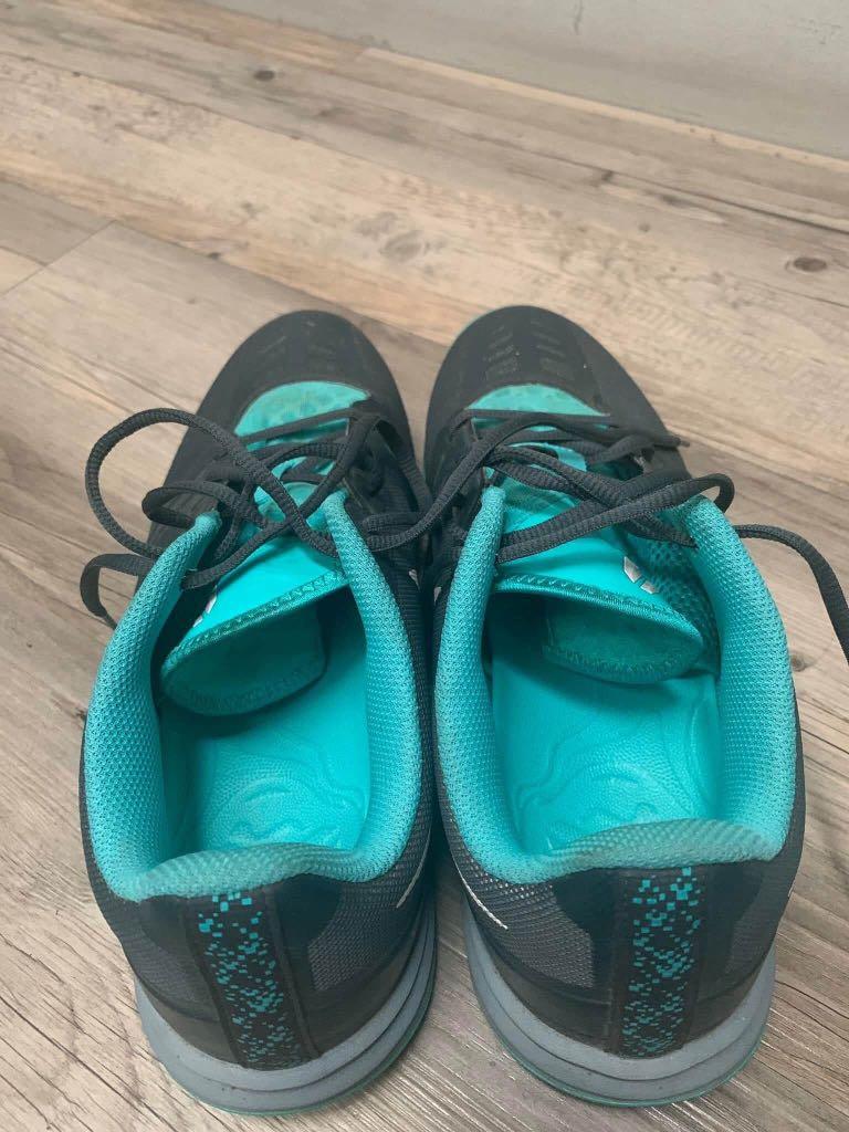 BASKETBALL SHOES (Category: Sneakers) located in Quezon City. Submitted by laaley (Listing ID 1022697910, Image 3). Description: KOBE MENTALITY FOR SALE BOUGHT IN DUBAI! 11.5 size Used only twice! Good as New! MOP: Gcash/BPI Any delivery app! No return policy once transaction is done.