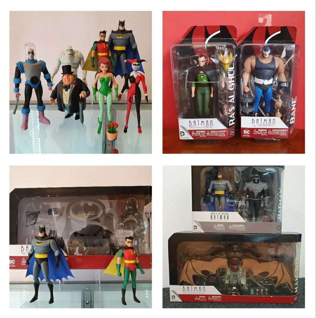 Batman Animated Action Figures: Bane Catwoman Poison Ivy DC Comics