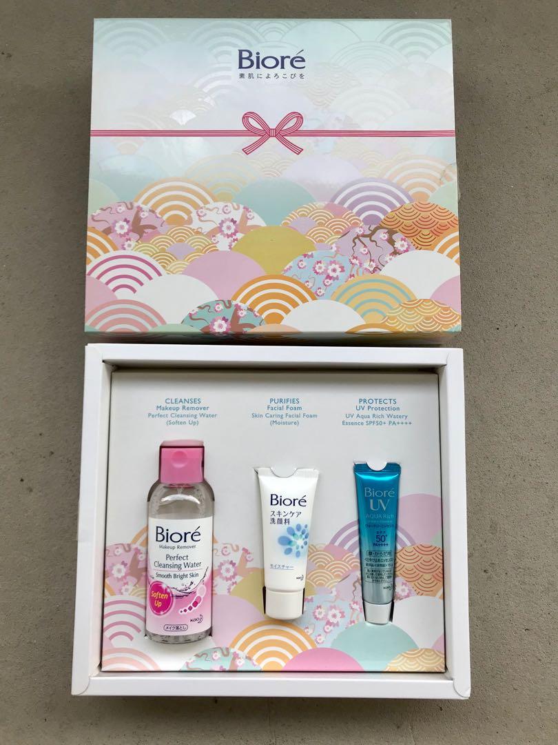 biore skincare set