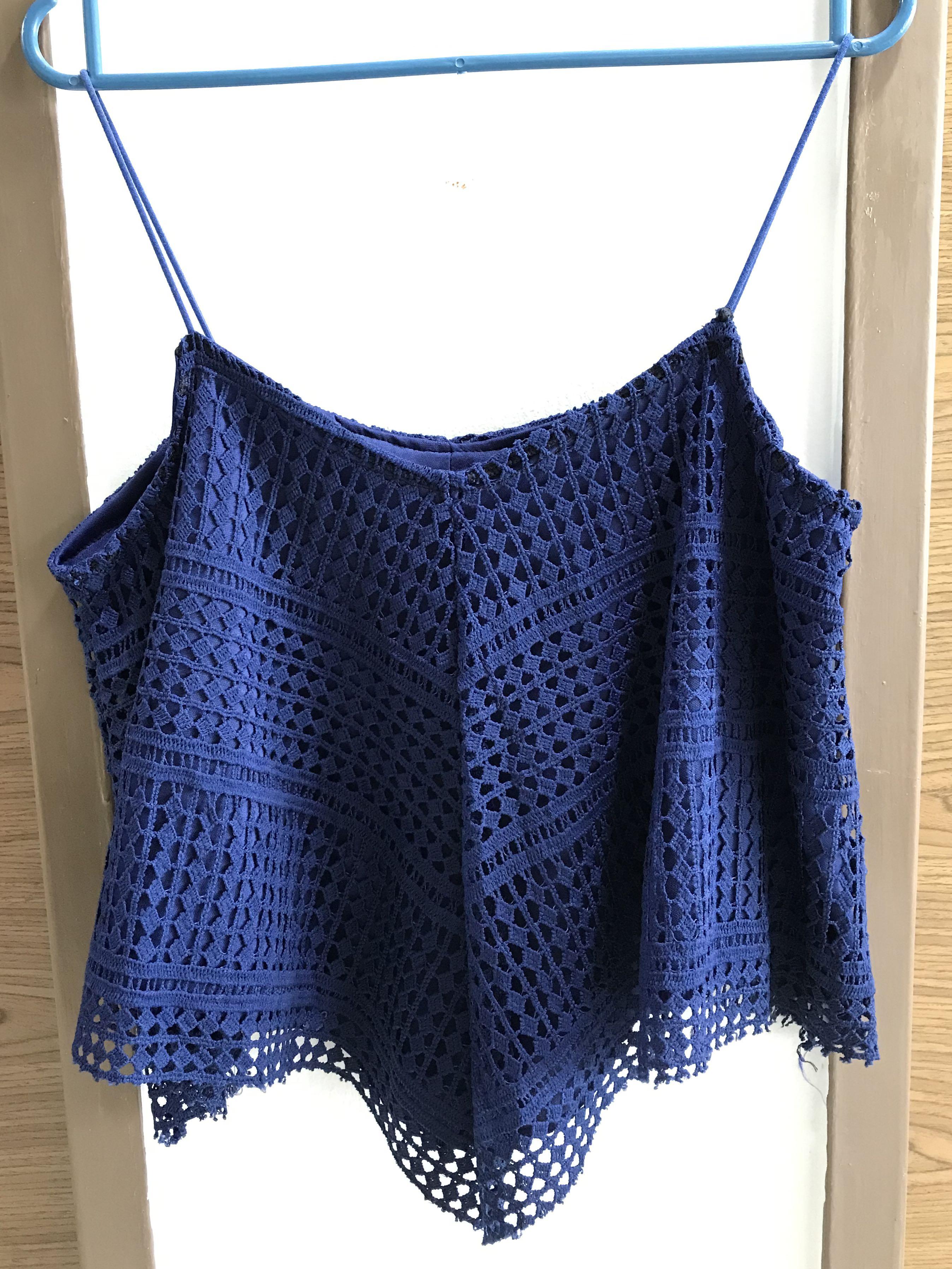 crochet swing top
