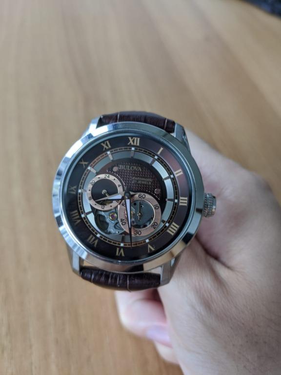 Bulova 96a120 Automatic Watch Mens Men S Fashion Watches Accessories Watches On Carousell