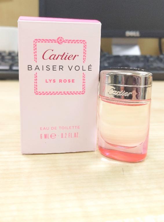 CARTIER BAISER VOLE EDT 6ML Beauty Personal Care Fragrance