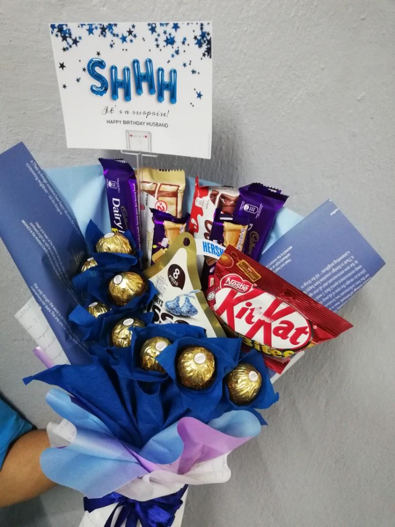 choc bouquet bajet RM25