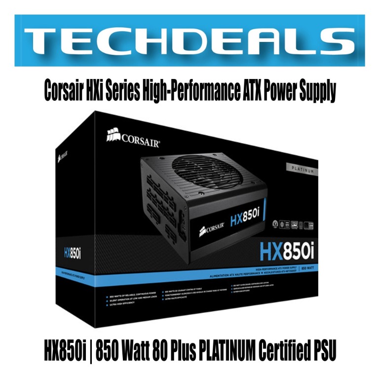 Corsair HXi Series High Performance ATX Power Supply HX850i
