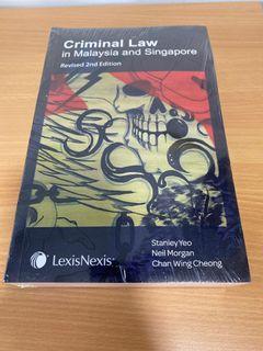 Criminal Law In Malaysia And Singapore Books Stationery Carousell Singapore