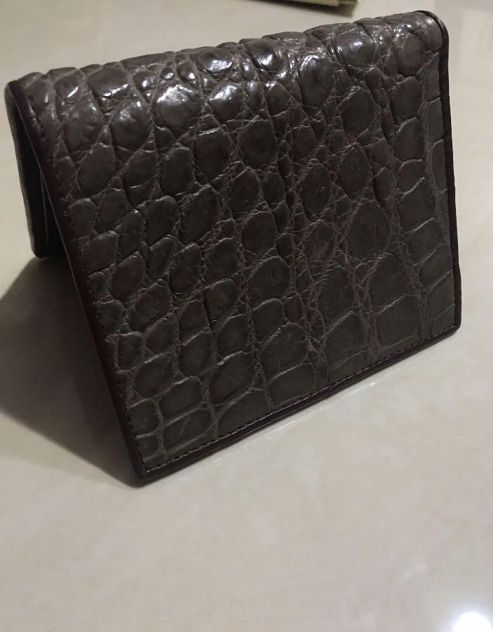 crocodile skin wallet singapore