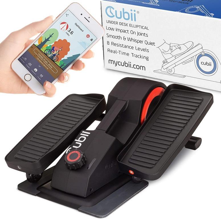 Cubii Pro Seated Under Desk Elliptical Machine for Home Workout Pedal Bike Cycle Motion Bluetooth sync Fitbit Apple Sports Equipment Exercise Fitness Cardio Fitness Machines on Carousell