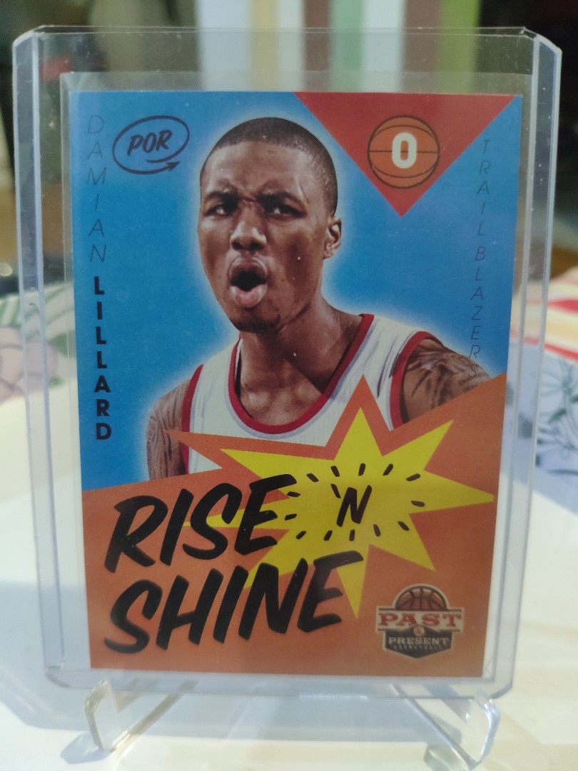 damian lillard rookie card rise  shine nba cards  sale hobbies