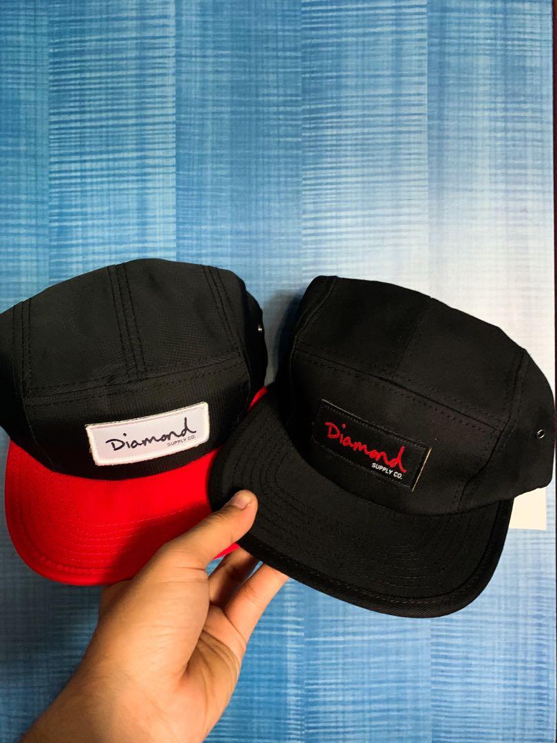 diamond supply 5 panel cap