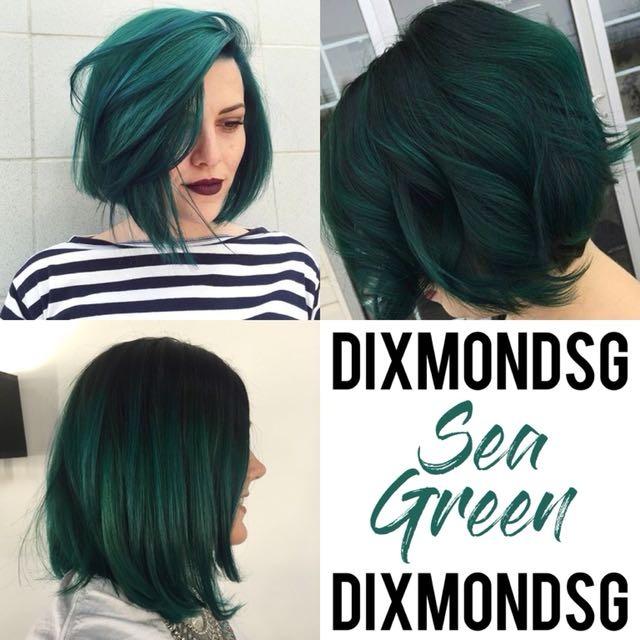 Dixmondsg Hair Dye (Sea Green), Beauty & Personal Care, Hair on Carousell