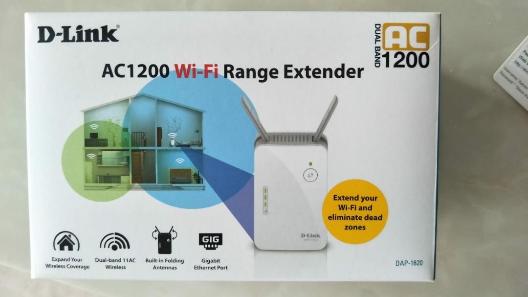 D Link Ac1200 Wifi Extender Electronics Computer Parts Accessories On Carousell