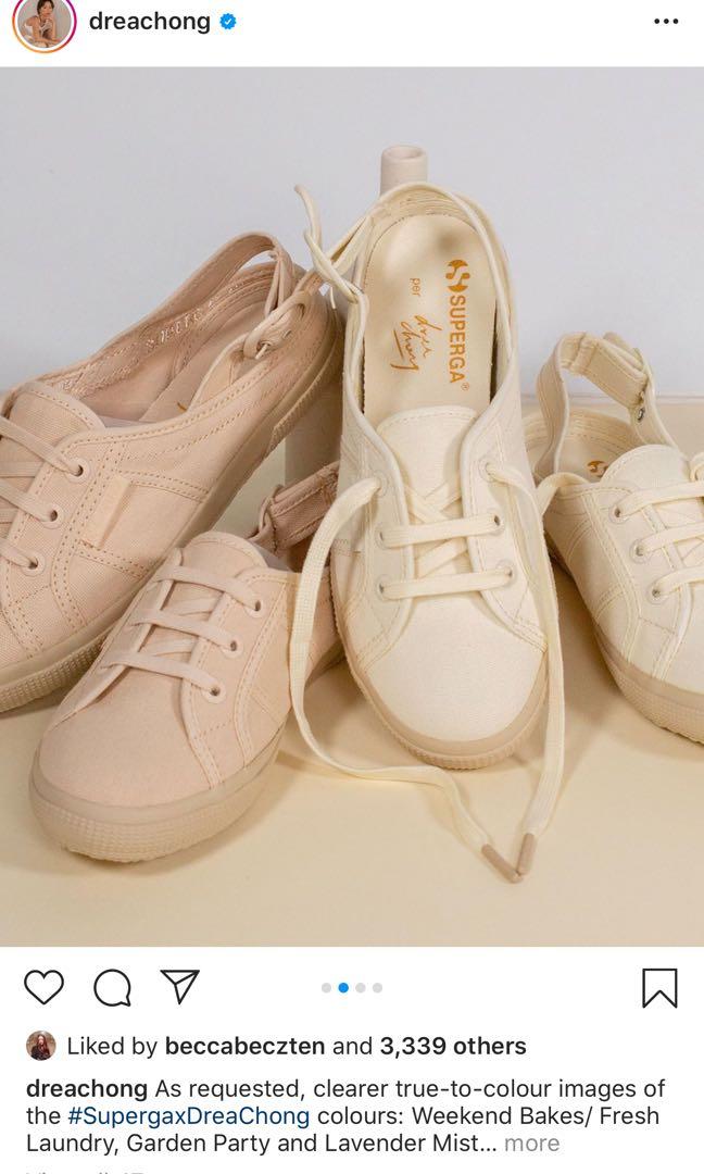 Drea Chong x Superga Women s Fashion Footwear Sneakers on Carousell