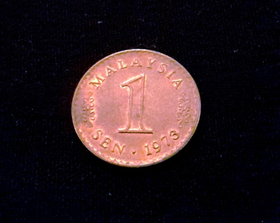 Duit Syiling 1 Sen Malaysia 1973 Antiques Currency On Carousell