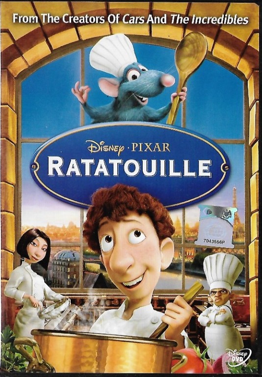 English Animated Movie Ratatouille Dvd Walt Disney Pixar Film Music Media Cd S Dvd S Other Media On Carousell