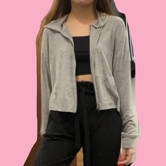 factorie cropped hoodie