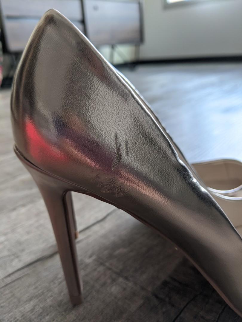 Faith rose gold store heels