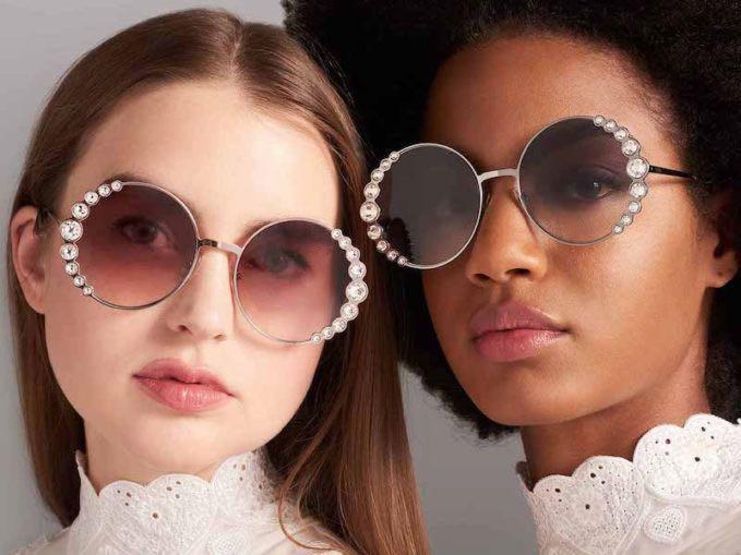 Fendi 2019 Crystal Sunglasses Women s Fashion Watches