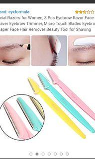 Free Facial eyebrow razors