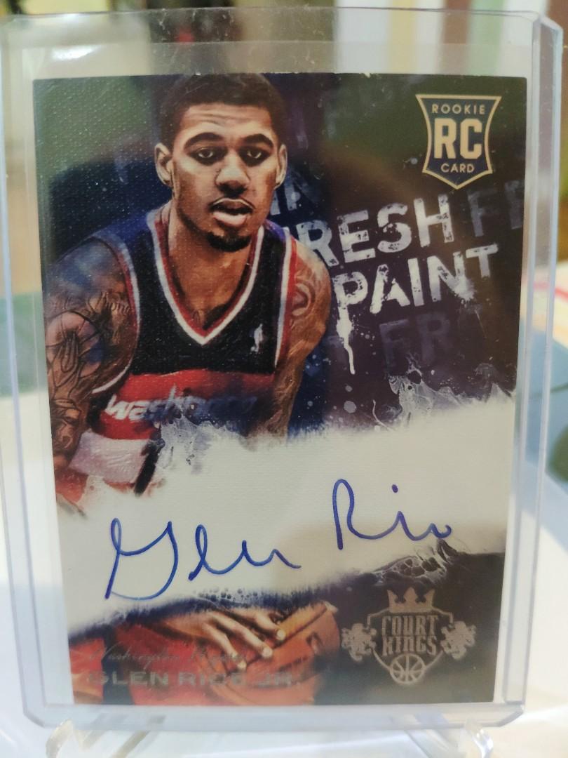 Glen Rice Jr. Rookie Card AU #d/299 Fresh Paint* NBA Cards for Sale,  Hobbies & Toys, Toys & Games on Carousell