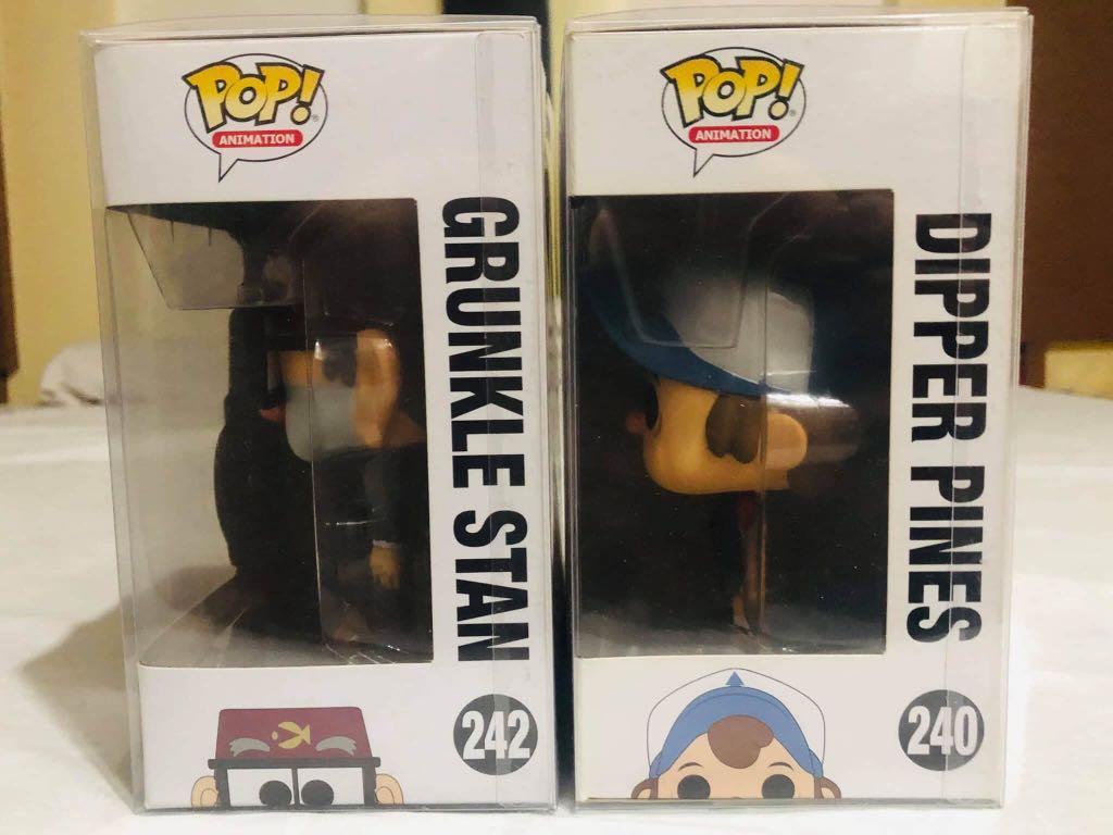 Gravity Falls Funko Pop Grunkle Stan and Dipper Pines, Hobbies & Toys