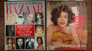 Harper's Bazaar "America's 10 Most Beautiful Women" (1991 and 1992)