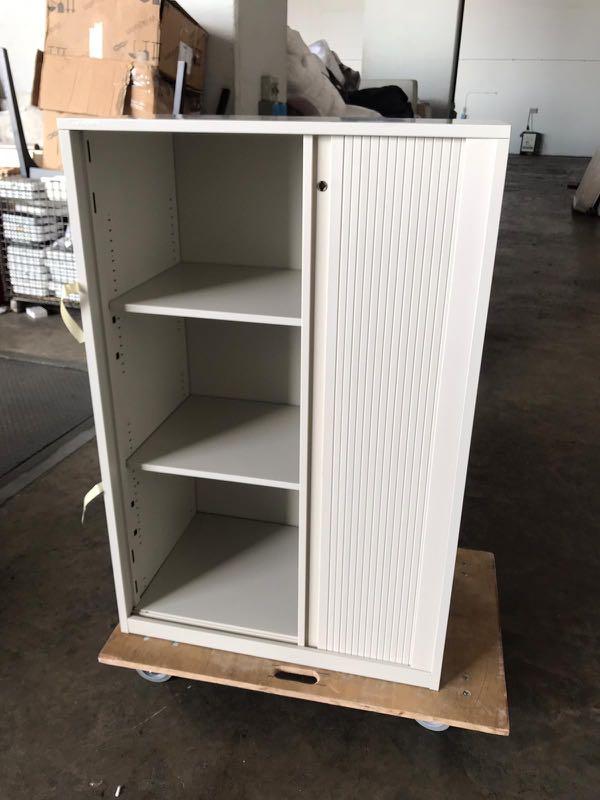 Haworth Sliding Metal Cabinet Furniture Shelves Drawers On Carousell