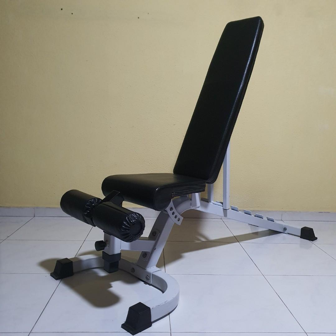 Heavy Duty Premium Fid Bench Home Gym Equipment Bench Press Hexagon Dumbbell Squat Rack Hex Dumbell Barbell Bar Bumper Weight Plates Fitness Sit Up Mats Kettlebell Sports Weights