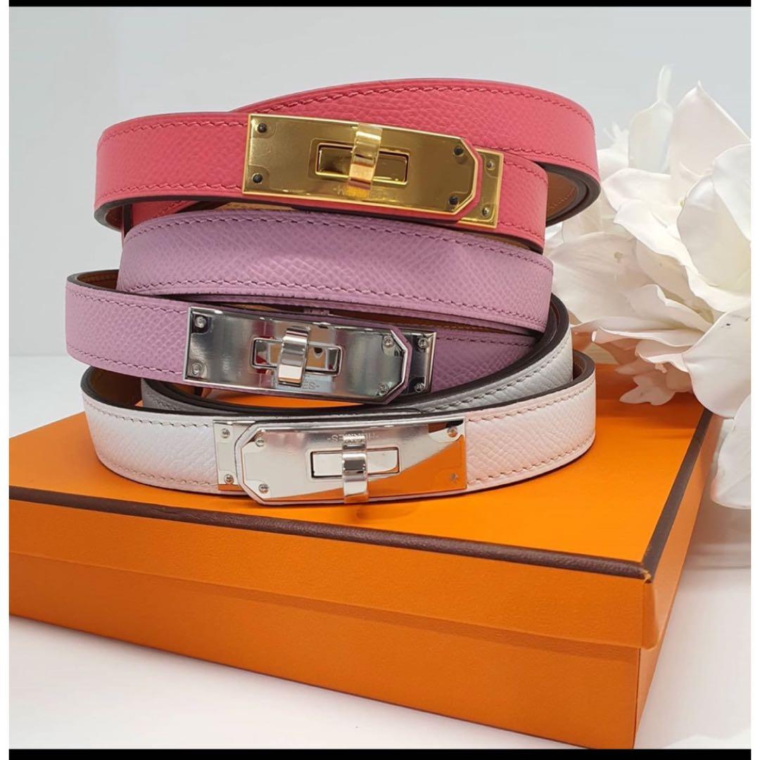 Hermes belt pink shop