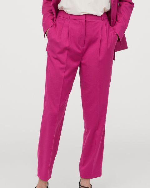 H M Fuchsia Pink Trousers Women s Fashion Bottoms Other Bottoms