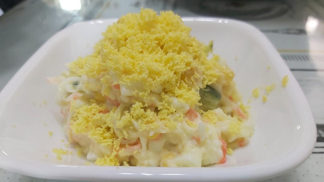 Homemade Potato Egg Salad Korean Style Ê°ìž Ì—ê·¸ ÌƒëŸ¬ë“œ Food Drinks Local F Bs Korean On Carousell
