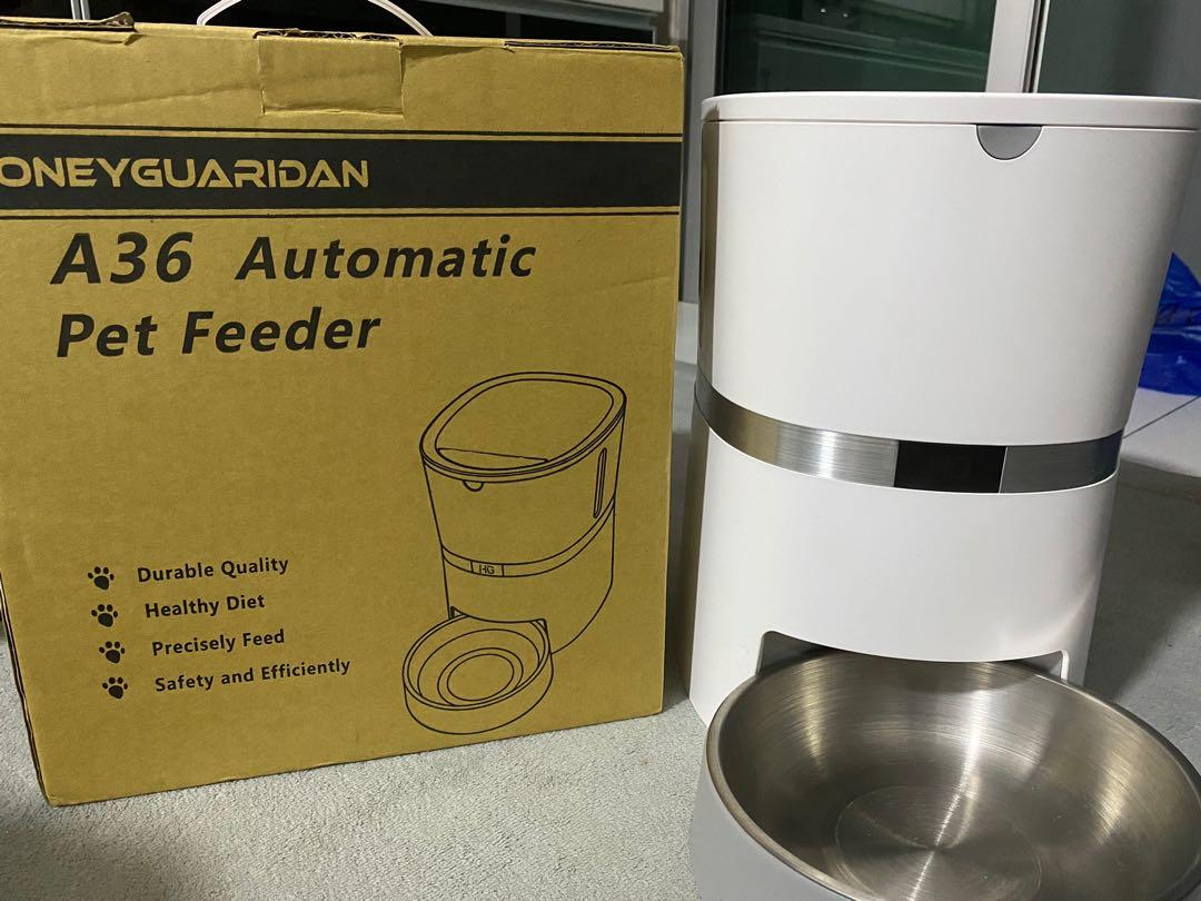 Honeyguaridan a36 automatic pet feeder manual on sale