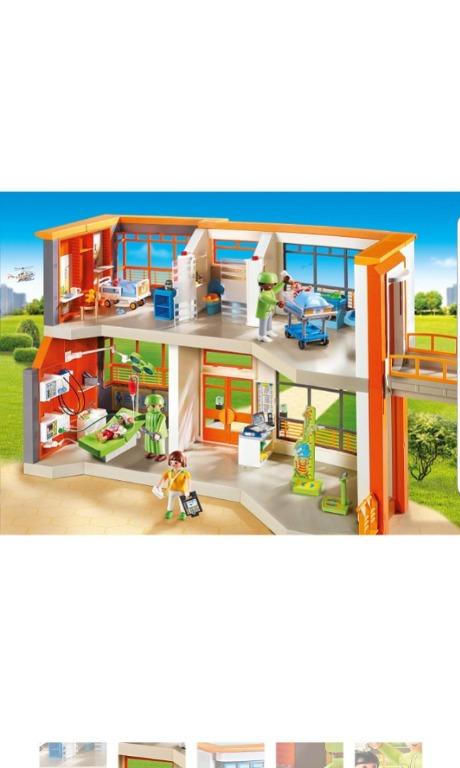 Playmobil furnished children's sales hospital