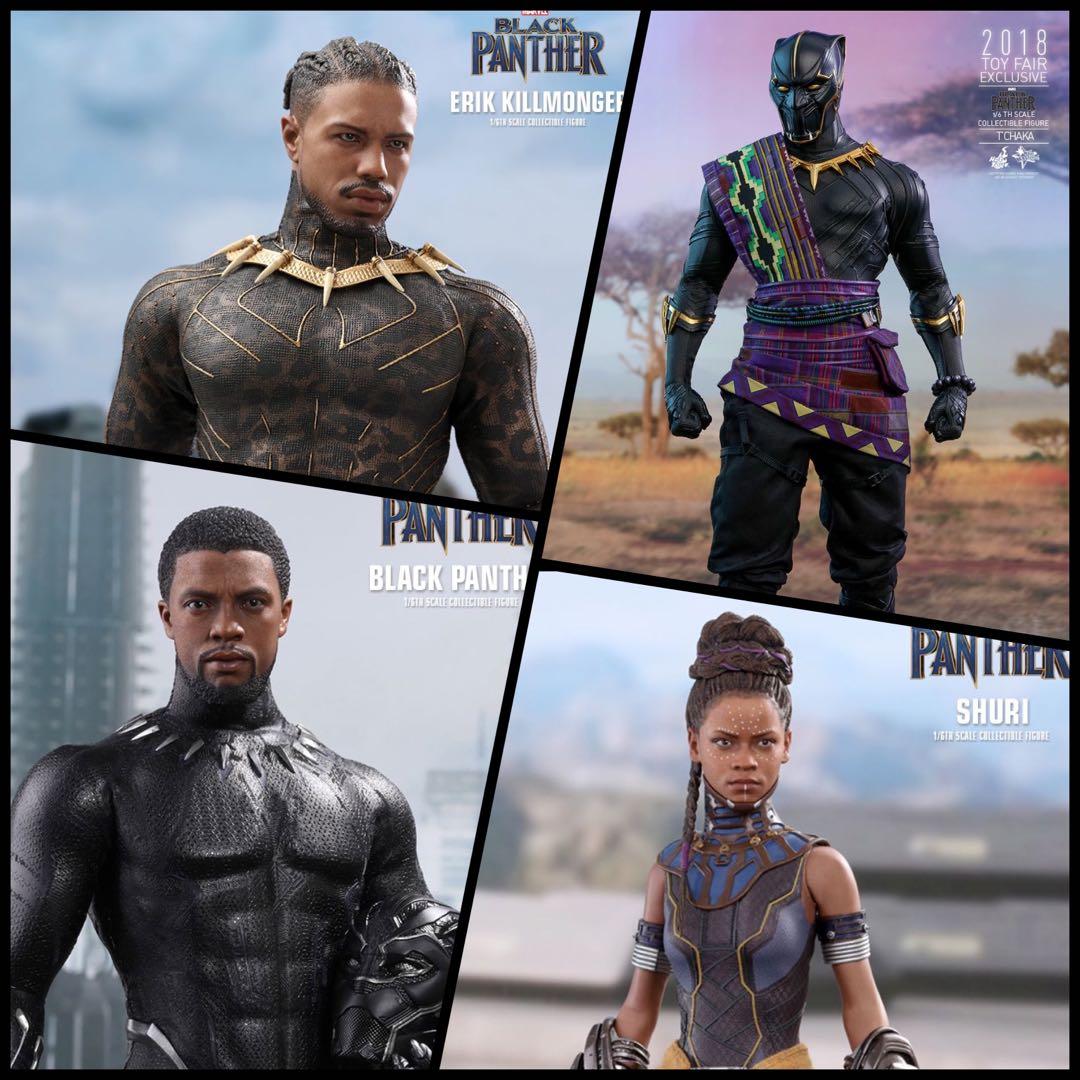 Hot Toys Black Panther Collection, Hobbies & Toys, Toys & Games on Carousell