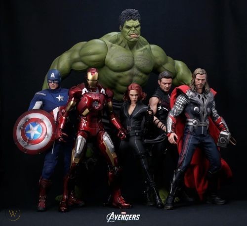 Hot Toys First Avengers Set Toys Games Other Toys On Carousell