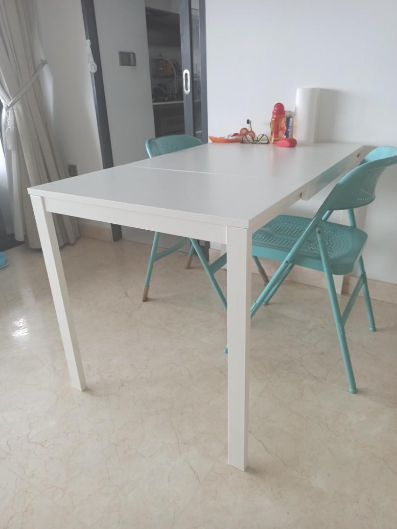 IKEA VANGSTA 伸長式テーブル 2~4人用 イケア VANGSTA ヴァングスタ