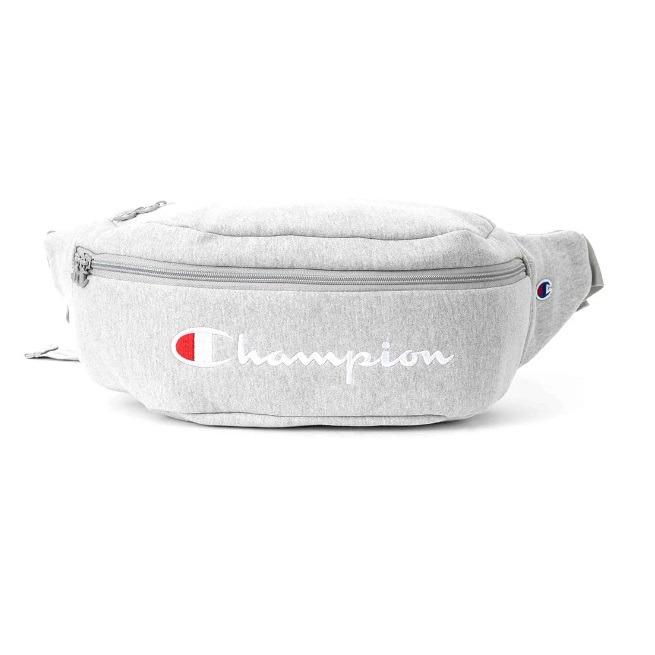 In Stock Champion Reverse Weave Crossbody Bag Grey Men s
