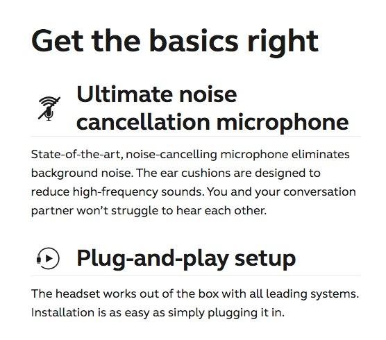 Jabra 20 evolve (Category: Earphones) located in Marikina City. Submitted by skowshop (Listing ID 1022829341, Image 3). Description: Product details of EVOLVE 20 MS [Next Day Shipping] Hearing protection: Jabra PeakStopM 118 dBA SPL (RMS) Speaker bandwidth: 20Hz 4.5kHz Microphone sensitivity: -32 to -28 dB@f=1kHz, Pin=1Pa, 0dB=1V/Pa Cable length: 95 cm *** Noise Cancelling Headset *** Ultimate noise cancellation microphone State-of-the-art, noise