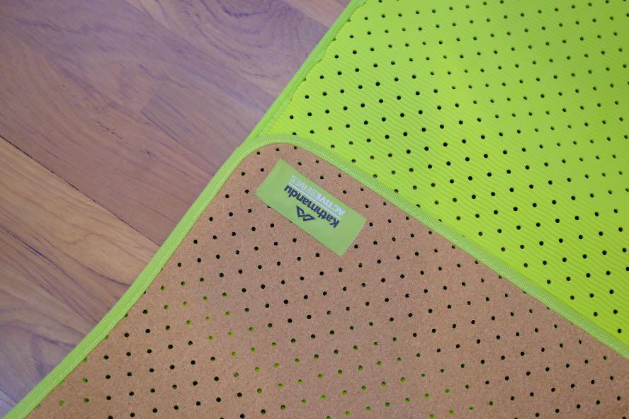 Kathmandu cork travel mat, Sports Equipment, Exercise & Fitness, Exercise Mats on Carousell