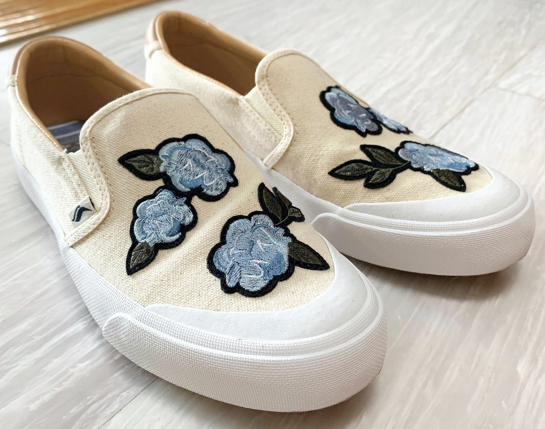 KEDS shoes Crew Kick 75 Slip On Applique only worn once