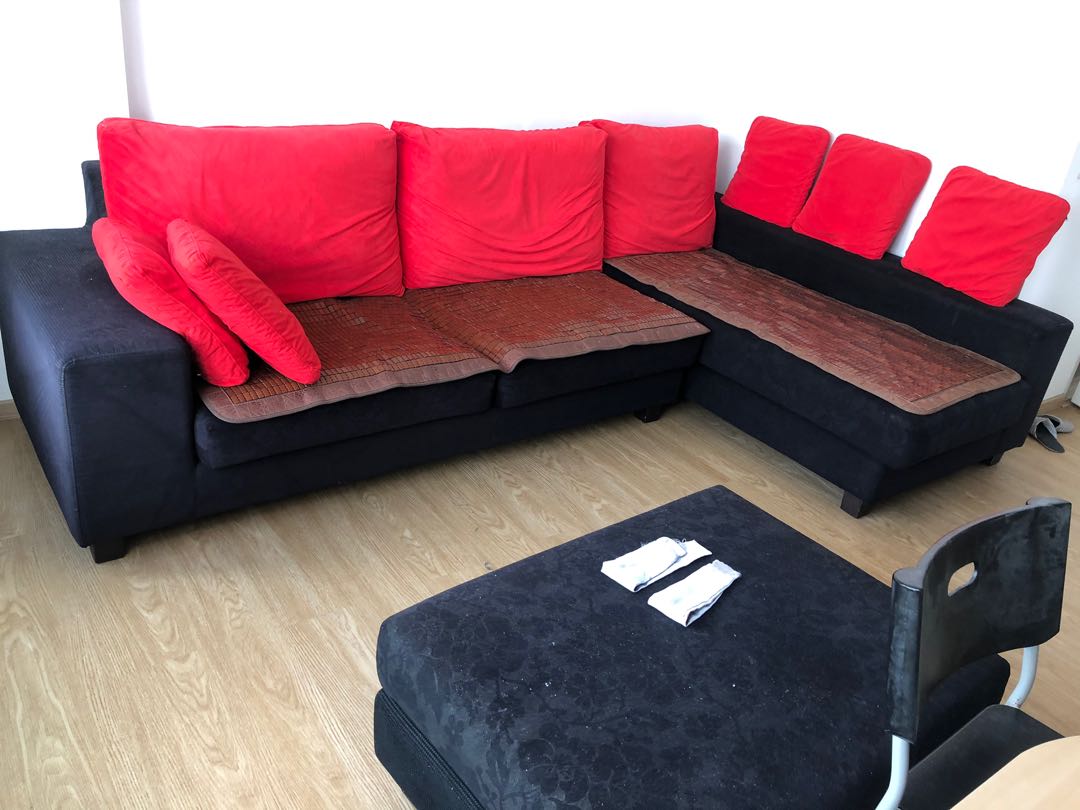 L Shape Sofa, Furniture & Home Living, Furniture, Sofas on Carousell