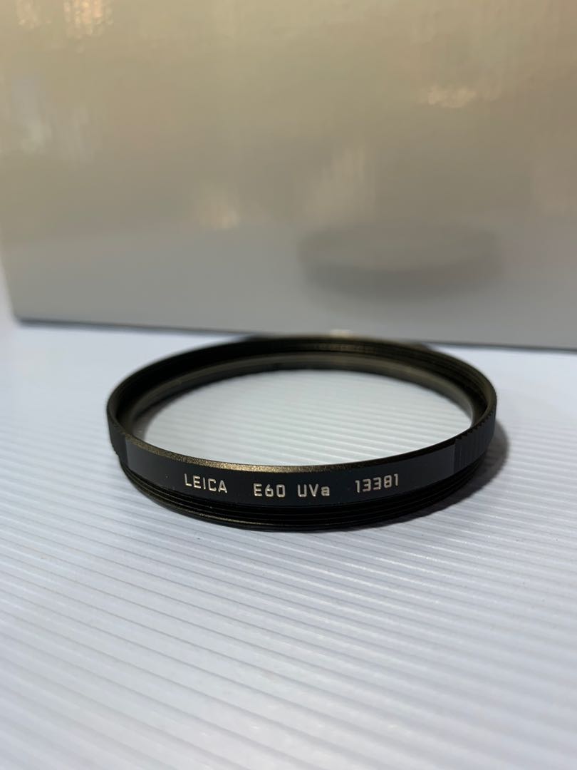 Leica E60 uva 13381 filter, 攝影器材, 鏡頭及裝備- Carousell