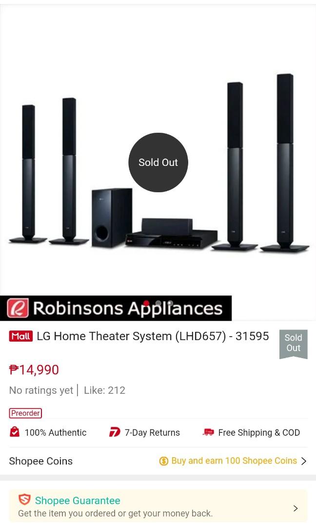 lhd657 home theater