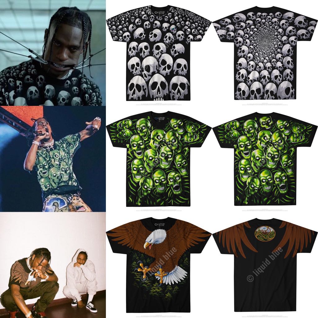 Travis scott liquid best sale blue