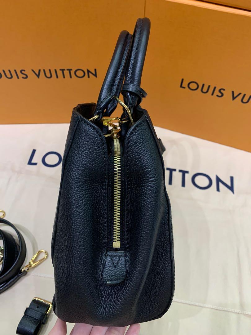 LV Montaigne BB Noir Empreinte Monogram, Luxury, Bags & Wallets, Sling Bags on Carousell